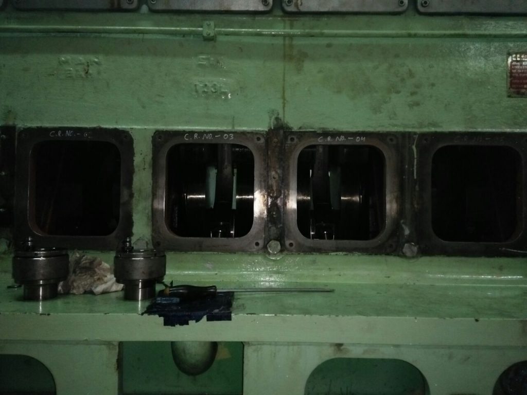 Repair of Crankshaft in Engine Block