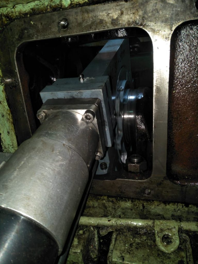 Grinding of Crankpin using Onsite Crankshaft Grinding Machine