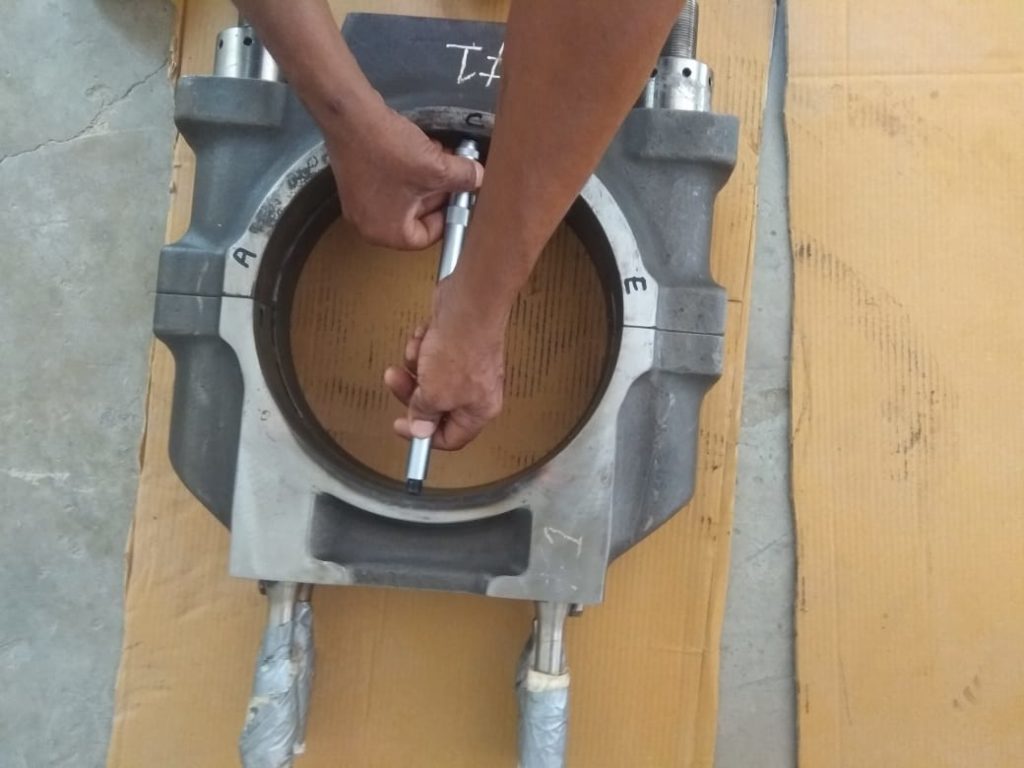 Inspection of Wartsila Engine Connecting Rod