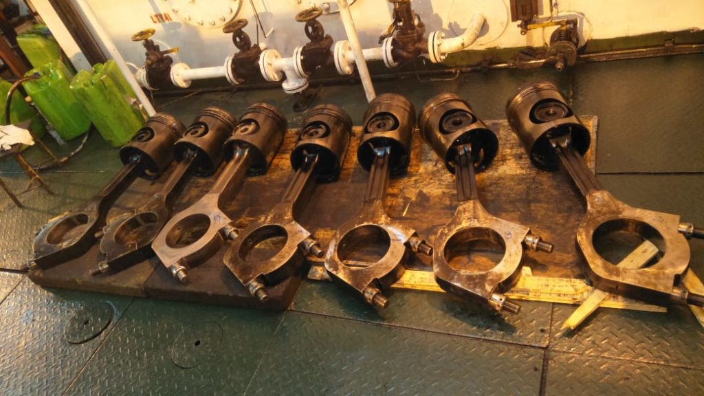 Inspection of Crankshaft is in Process