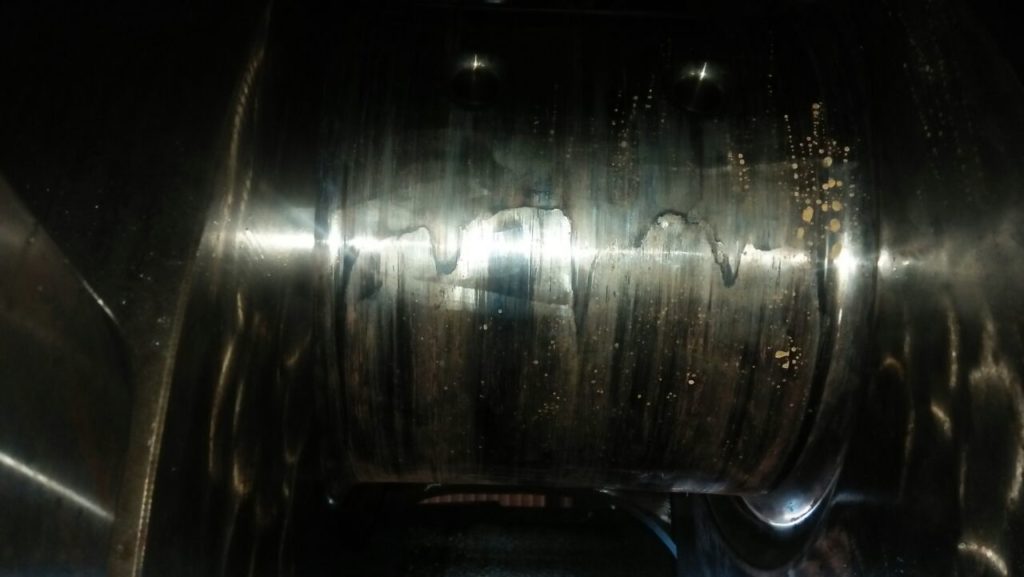 Damaged Crankpin of Wartsila Engine