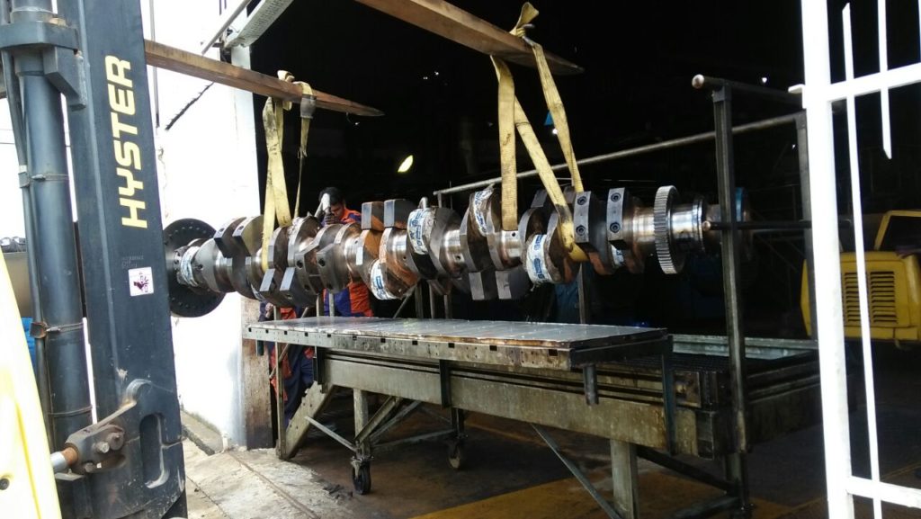 Removal of Crankshaft by RA Power Solutions
