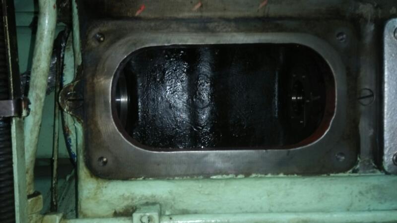 Cam Cover Sitting Area of Engine Block After Repair