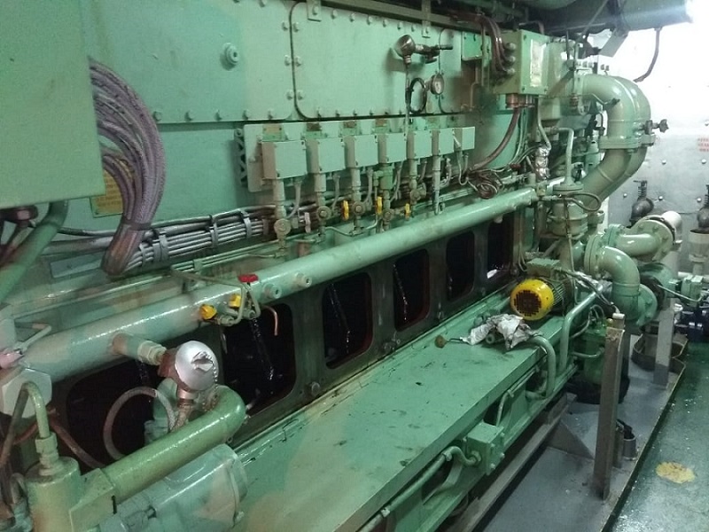 Marine Engine Repair | Overhaul & Maintenance of MAN B&W engine | Crankshaft Replacement