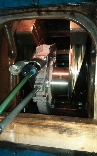 Onsite Crankshaft Grinding in a Power Plant