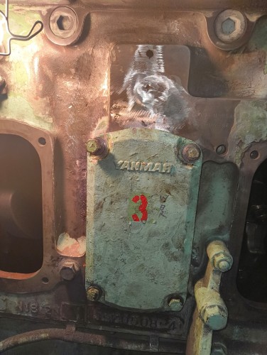 Engine lock after metal lock and metal stitching